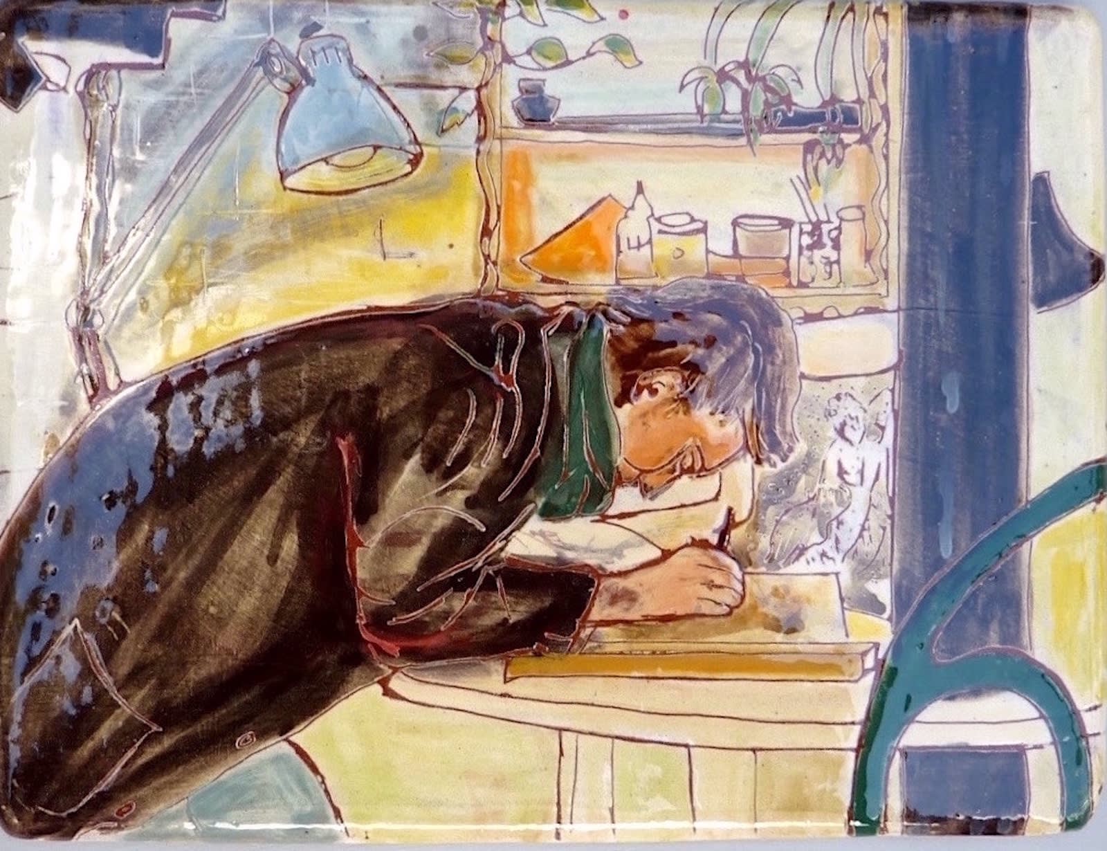 Henrietta MacPhee, The Etcher at Work, 2020