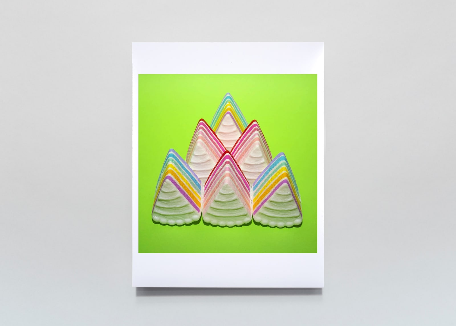 Joseph Maida , #rainbow #peaks #mountain #cake #虹 #山 #ケーキ #thingsarequeer, 2019