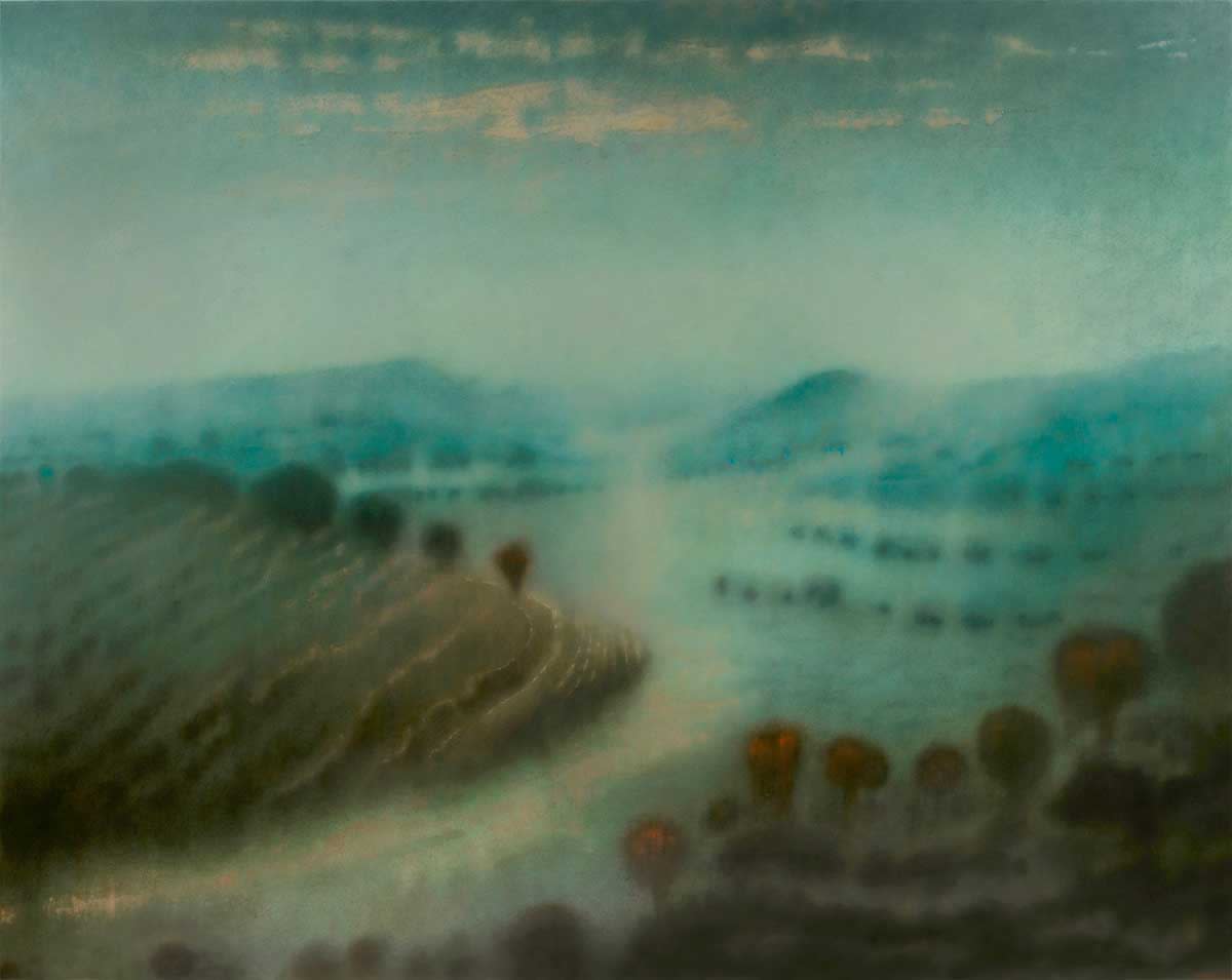 Tania Rutland , Morning's uncertain Light , 2021