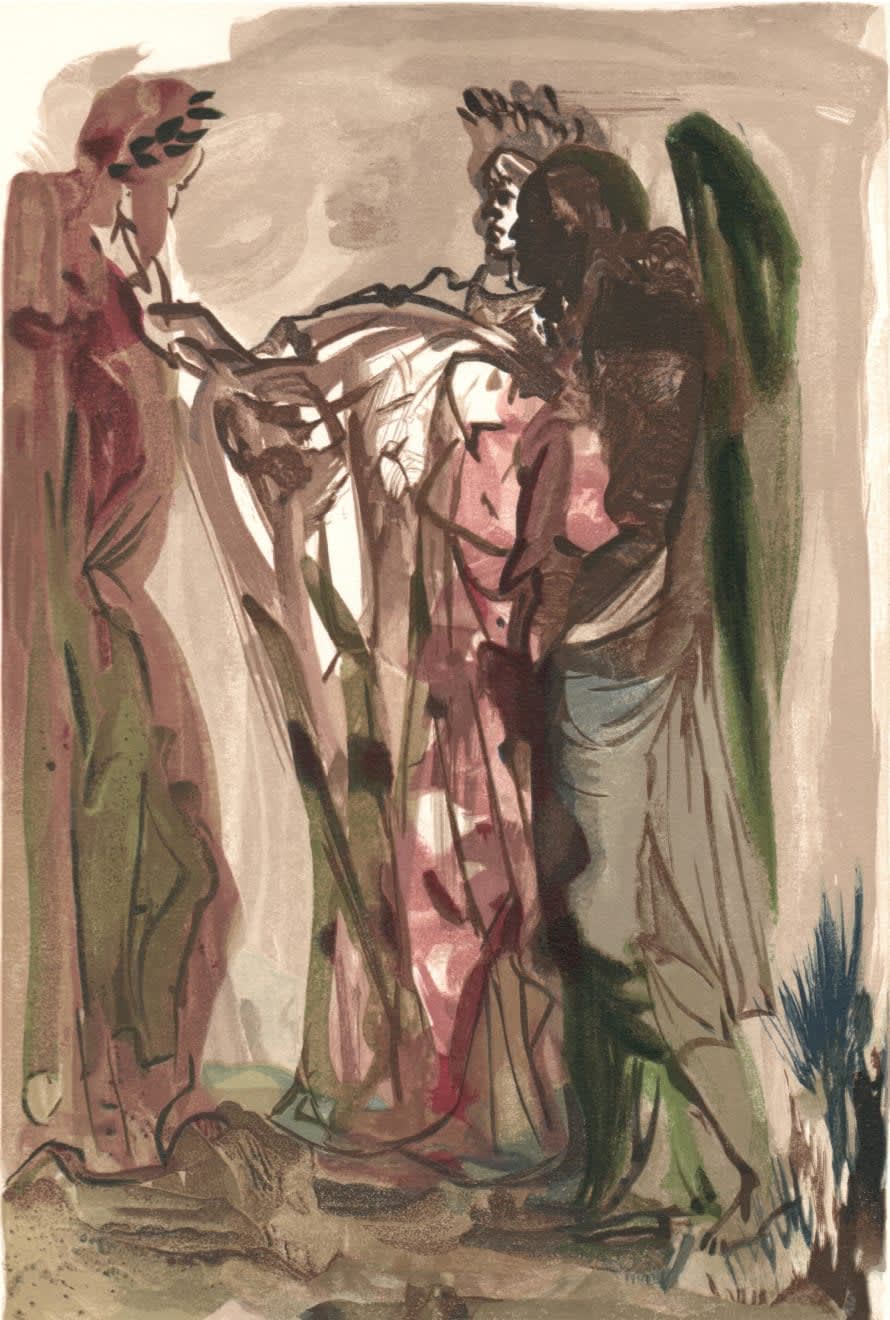 Salvador Dalí, The Proud (Purgatory: Canto 11), 1960 - 64