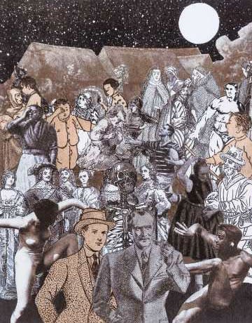 Sir Peter Blake , The Dead Come Out In Their Sunday Best , 2013