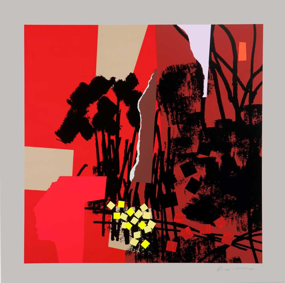 Bruce McLean , Red Hot Autumn , 2021