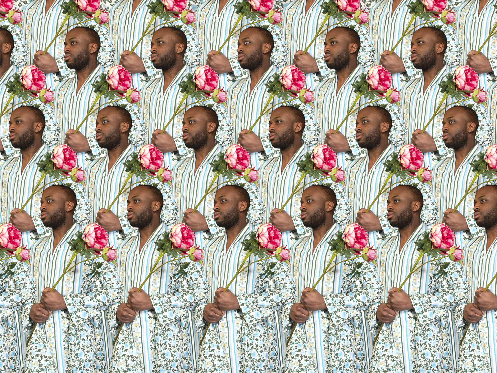 Claudia Rogge, Pink Weapon, Lambda on Alu Dibond, 2021