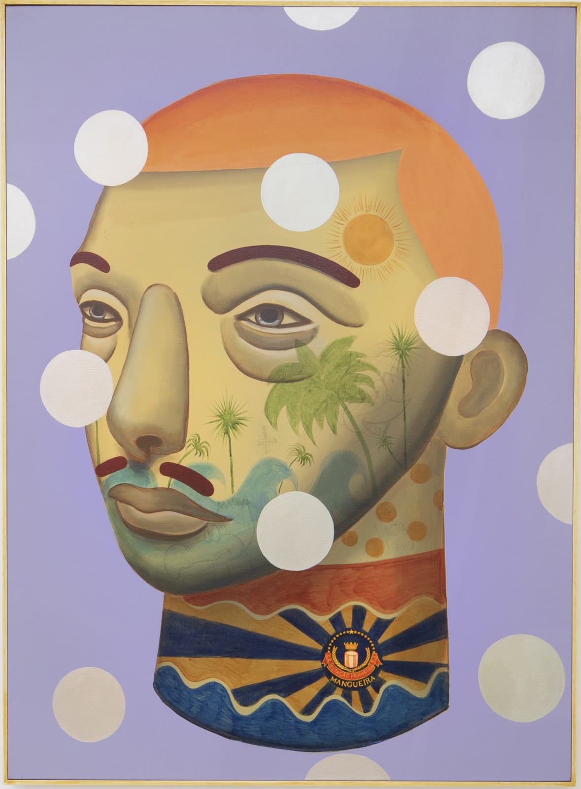 Sururu by Finok. Acrylic and oil on canvas. 160 x 120 cm.