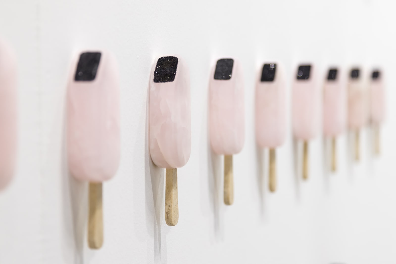 Juan Miguel Quiñones, Helado Rosa (Pink Ice Cream), 2023