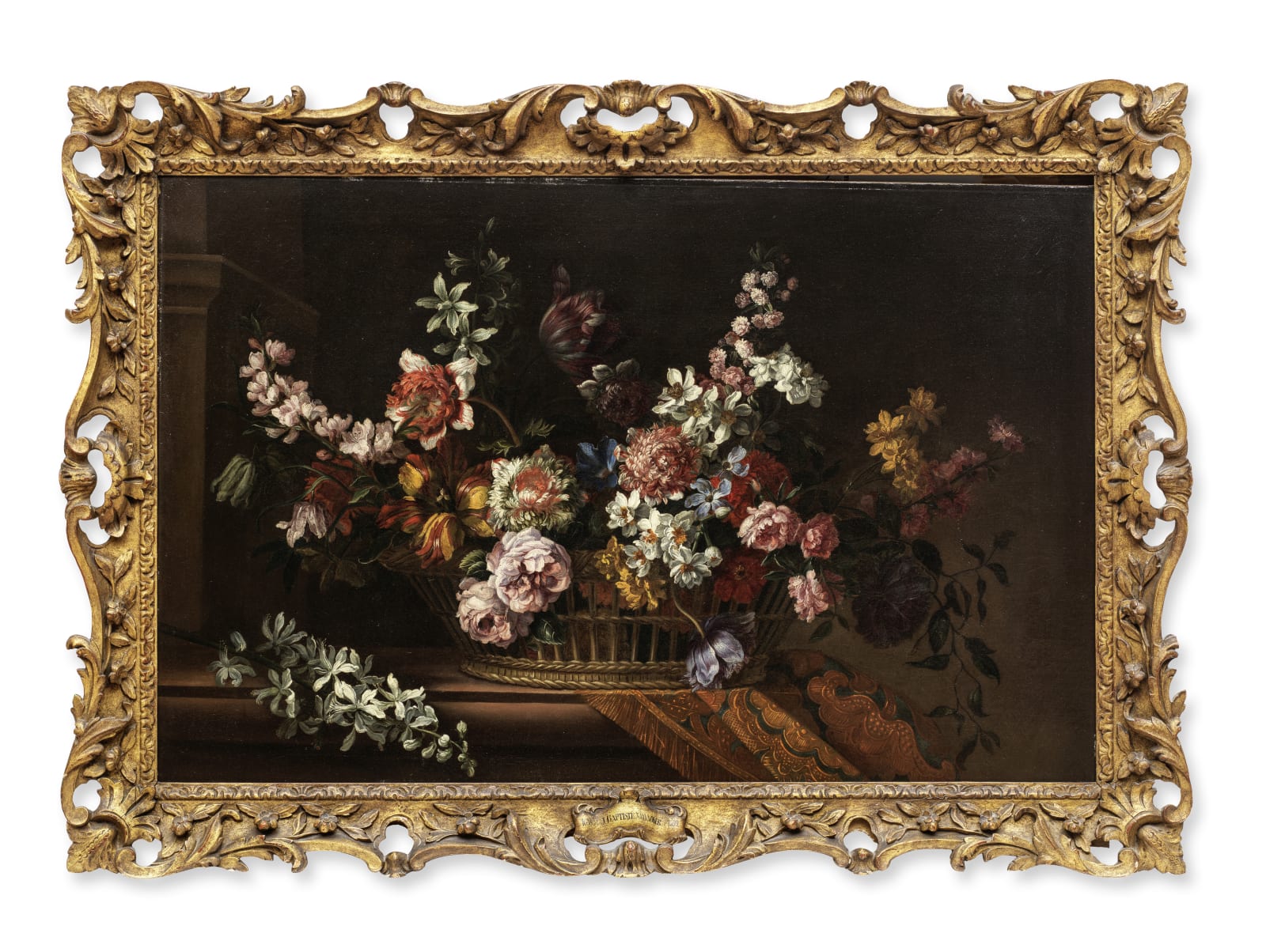 Jean Baptiste Monnoyer (1636-1699), bouquet de fleurs , 17 ème