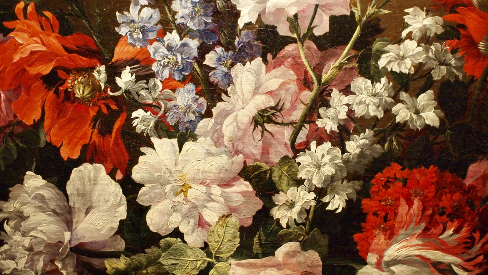 Jean Baptiste Monnoyer (1636-1699), bouquet de fleurs, 17 ème
