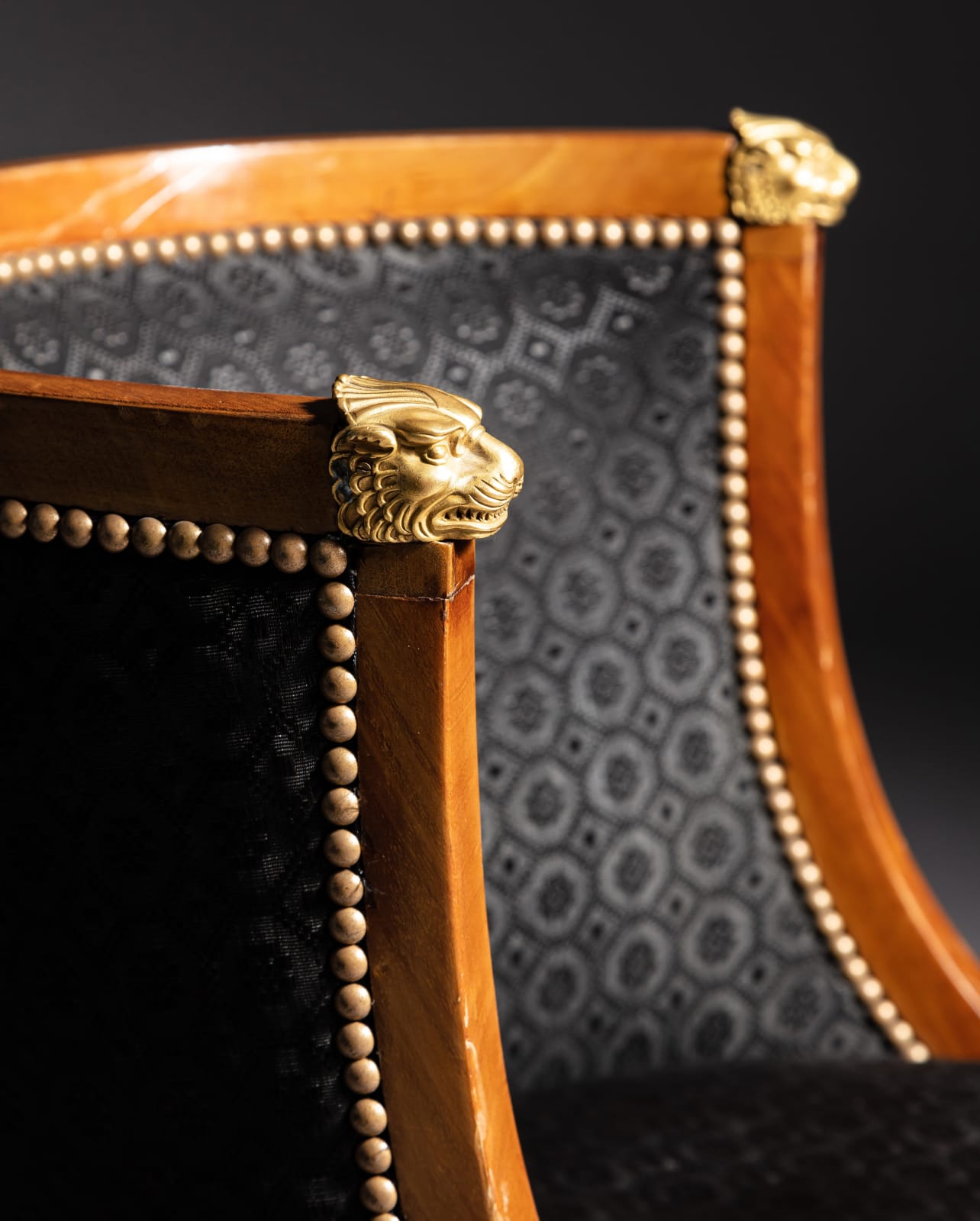 Jacob Frères (18 ème), Fauteuil consulaire en acajou, 18 ème