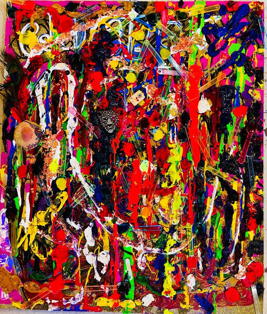 Painting is an Act of Faith... I'm just mashing up the Rule Book, 2021