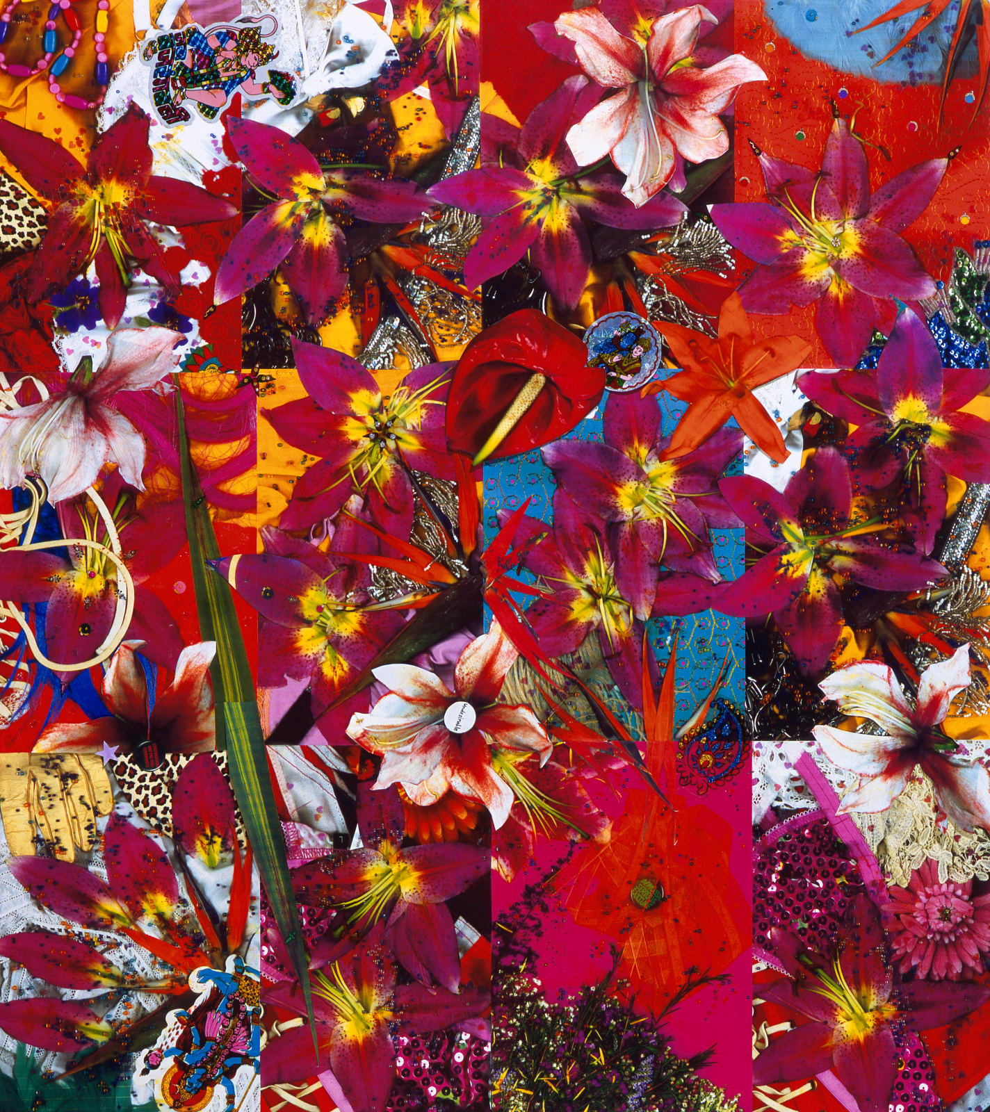 Ganesh with lillies, 2003-18