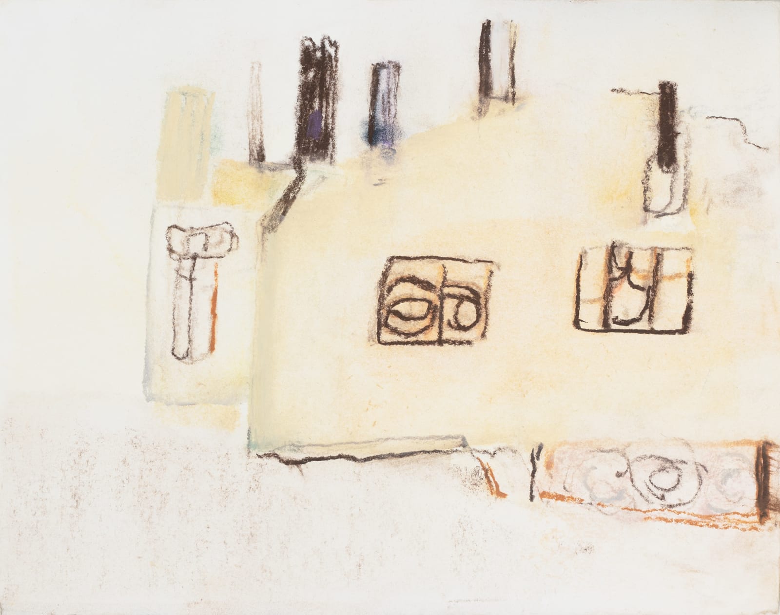 Hans Lannér, Cecilia, 2024. Watercolour and dry pastel on paper, 22x28 cm