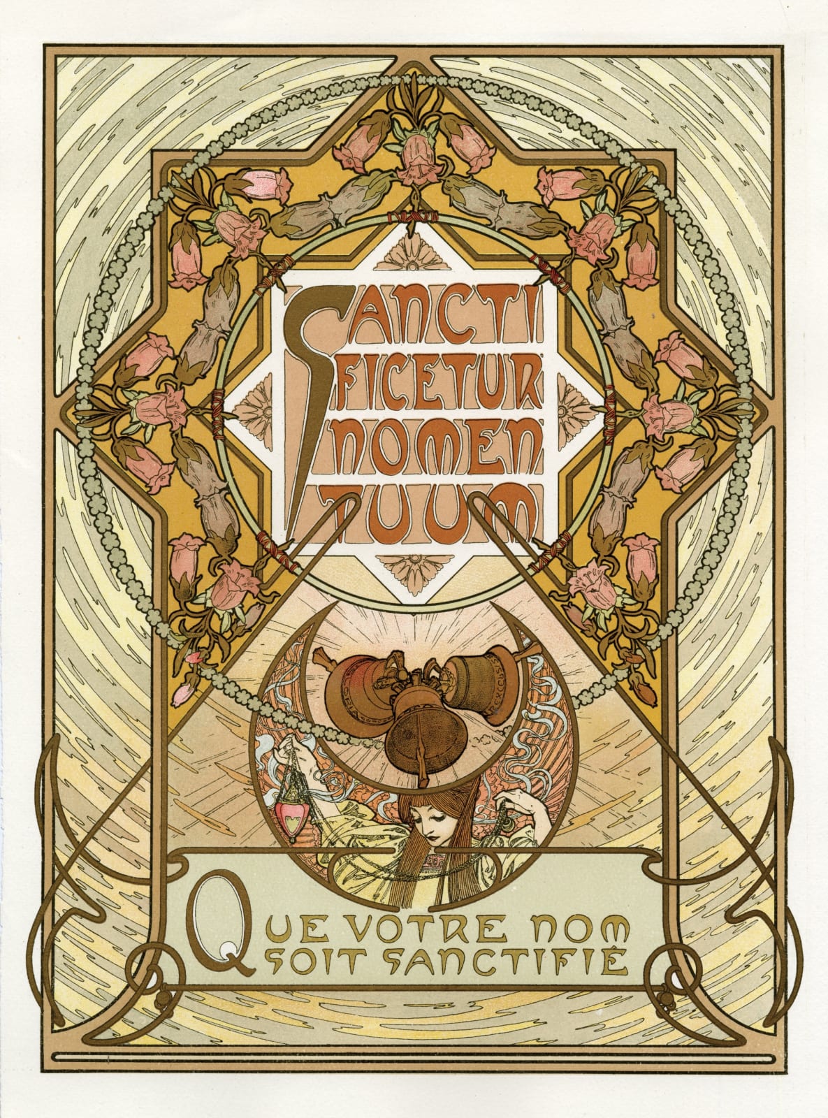 Alphonse Mucha, Hallowed Be Thy Name,  1899