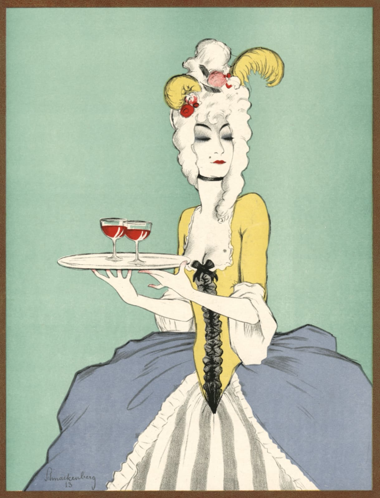 Walter Schnackenberg, Preysing-Palais Munich, 1920