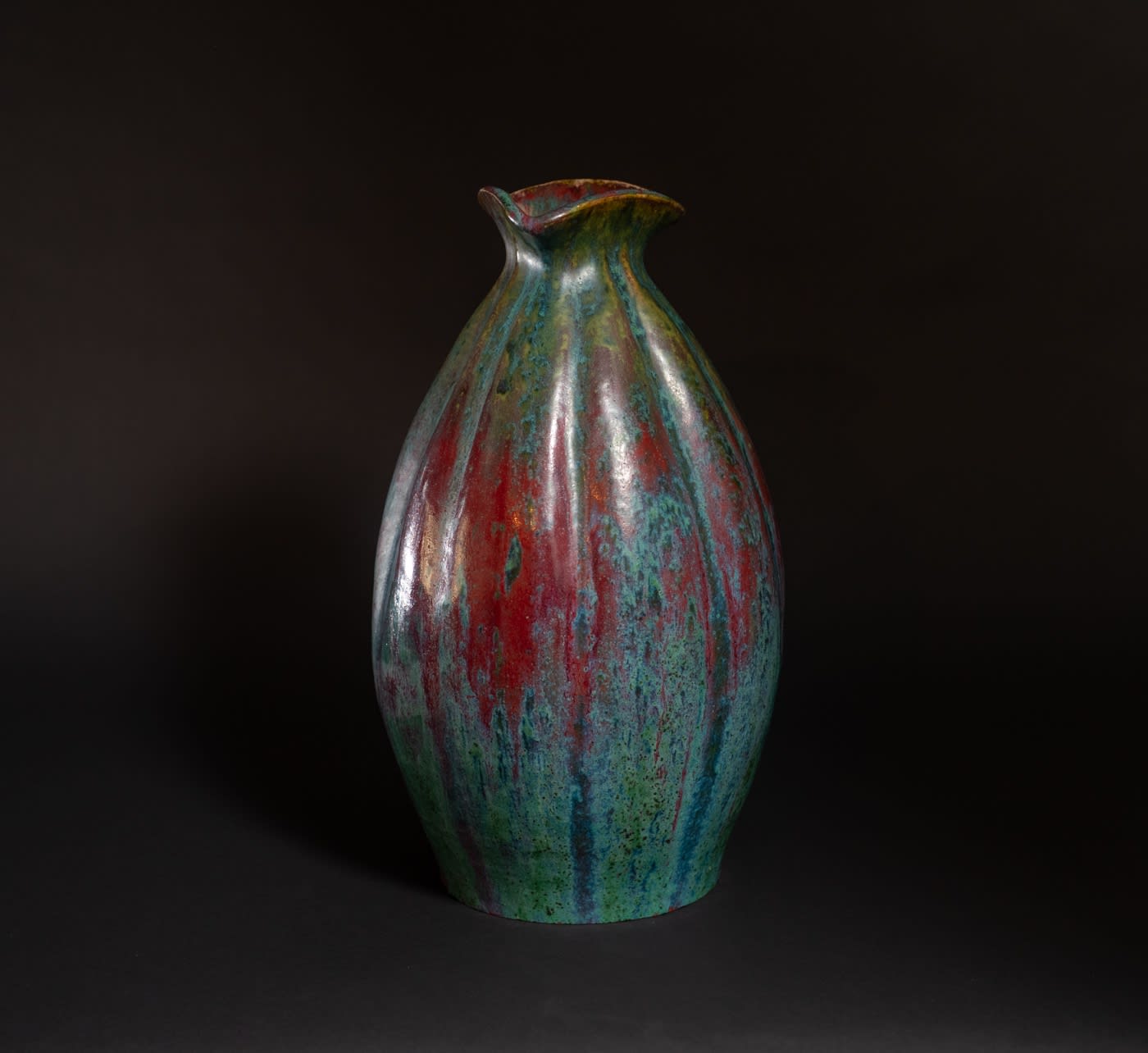 Pierre Adrien Dalpayrat, Gourd Vase,  c. 1910
