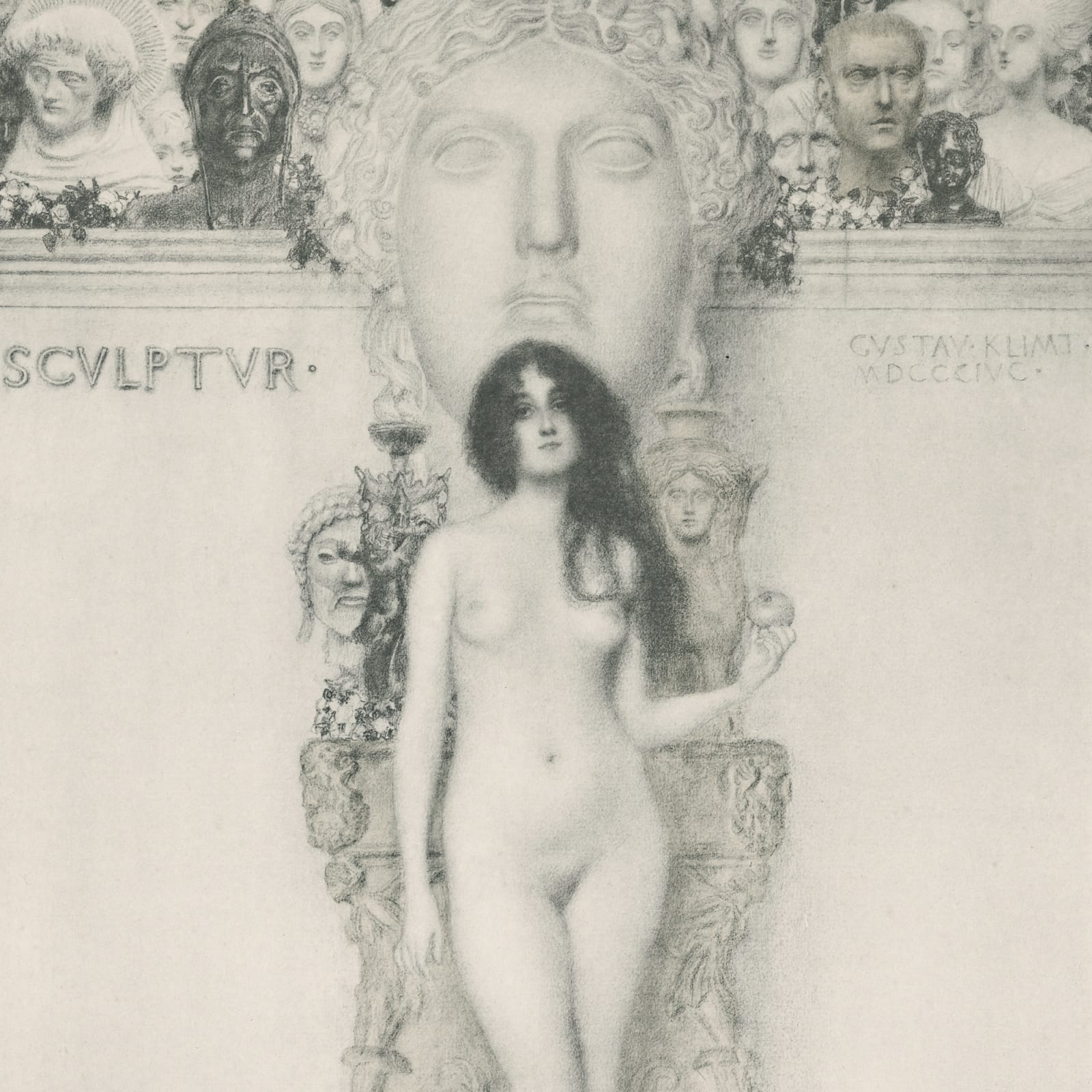 Gustav Klimt, Sculpture,  1896