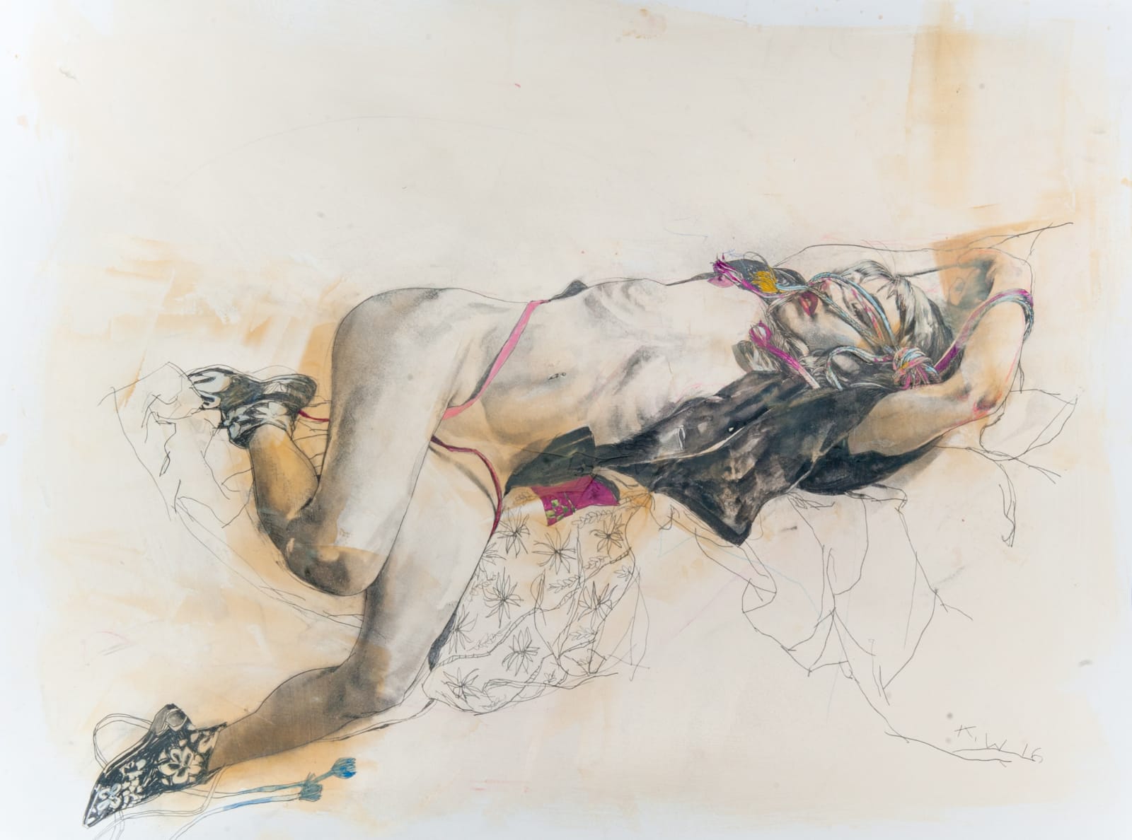 Kent Williams, Incognito,  2016