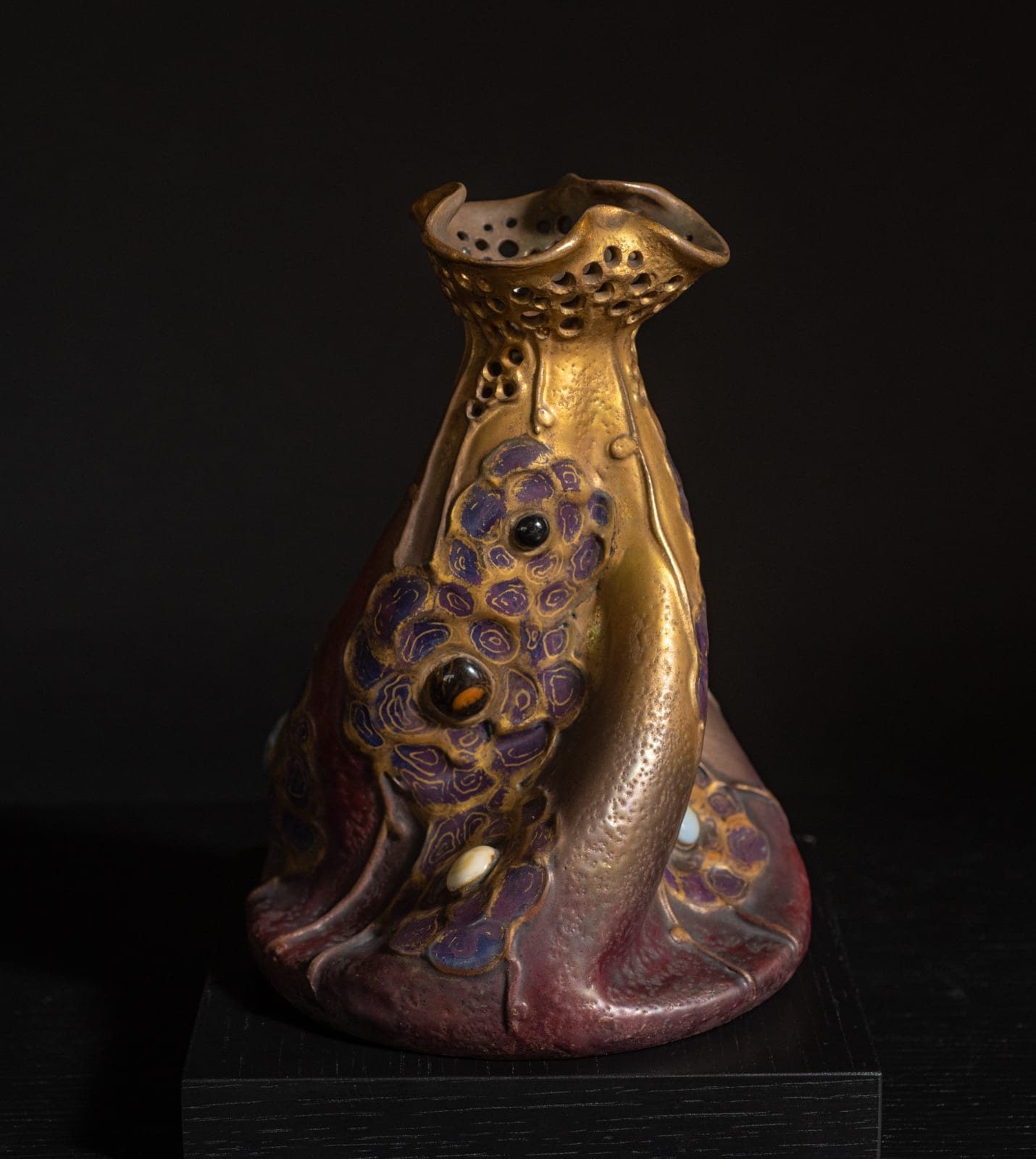 Amphora, Gres Bijou Twist Vase,  1904-1906