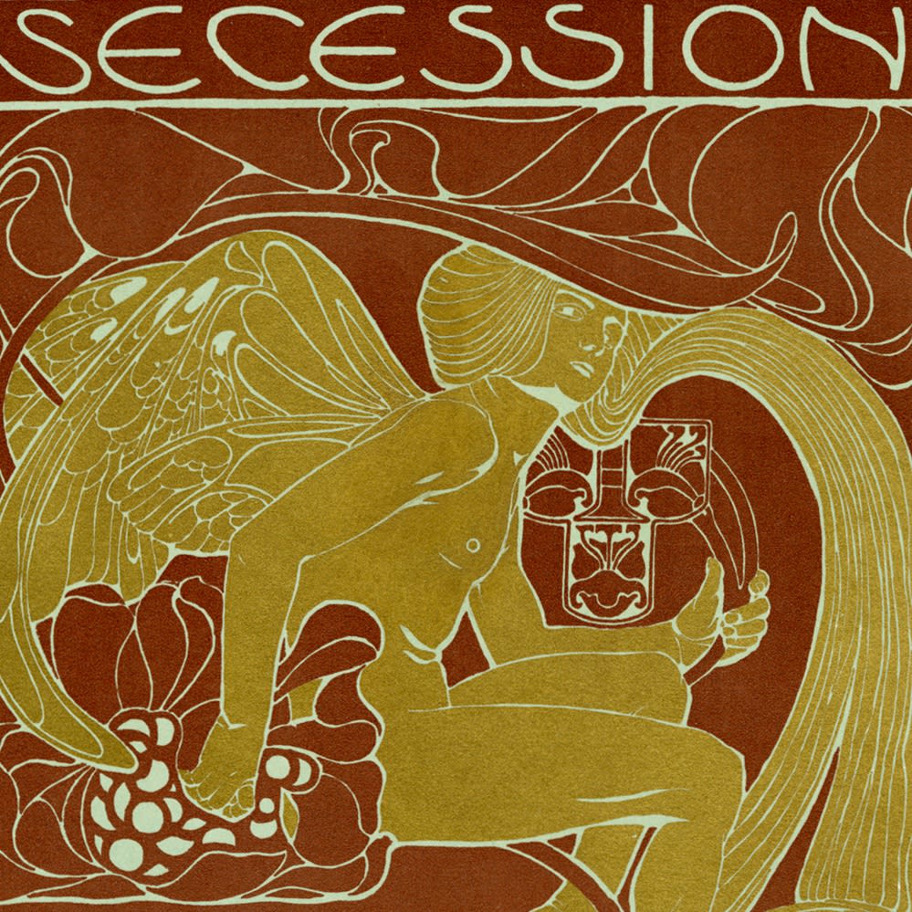 Koloman Moser, Poster the 5th Vienna Secession Exhibition, Österreichische Plakatkunst,  1915