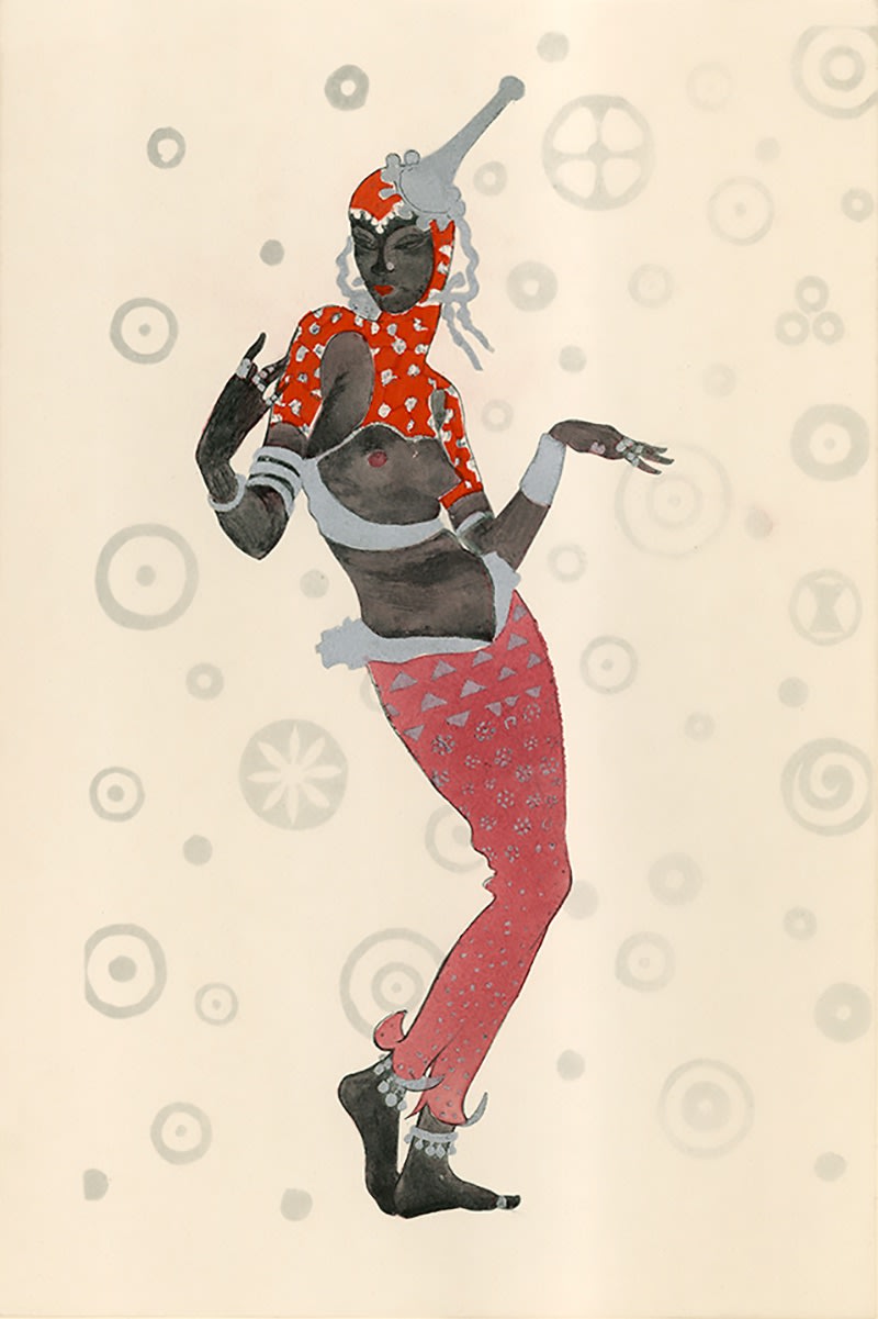 Walter Schnackenberg, Die Negerfürstin (The Negro Princess),  1920