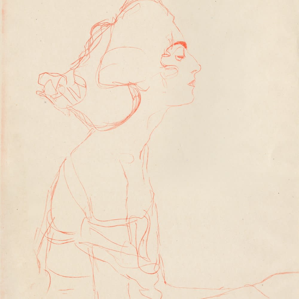 Gustav Klimt, Study for