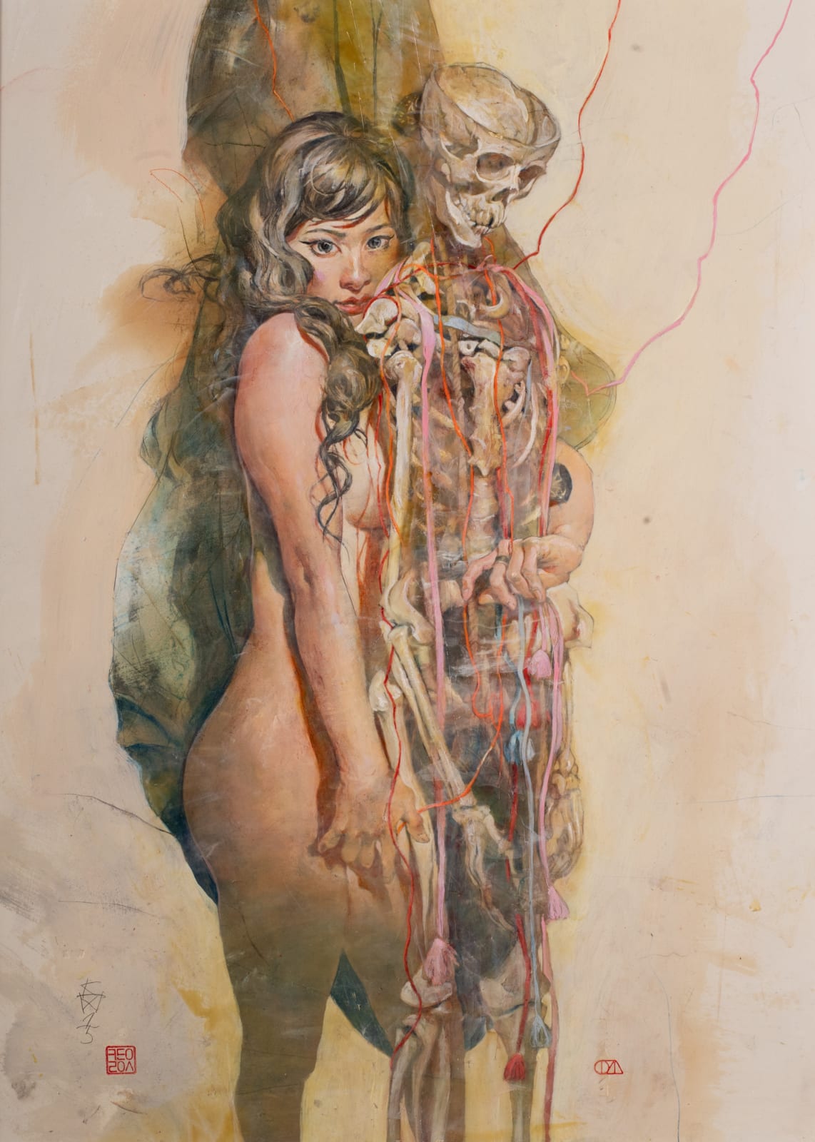 Kent Williams, Omnia Sceletus,  2025