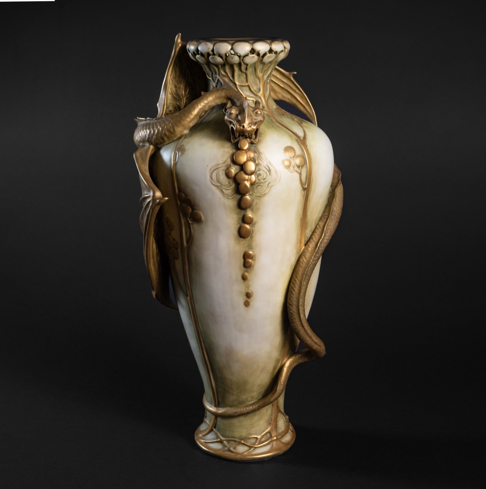 Amphora, Vase with Fiery Dragon,  1897-1898