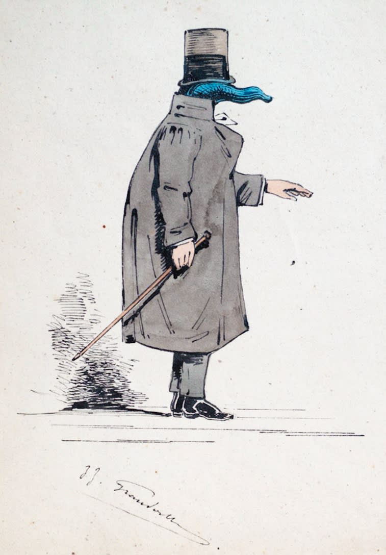 J. J. Grandville, The Physician, c. 1845