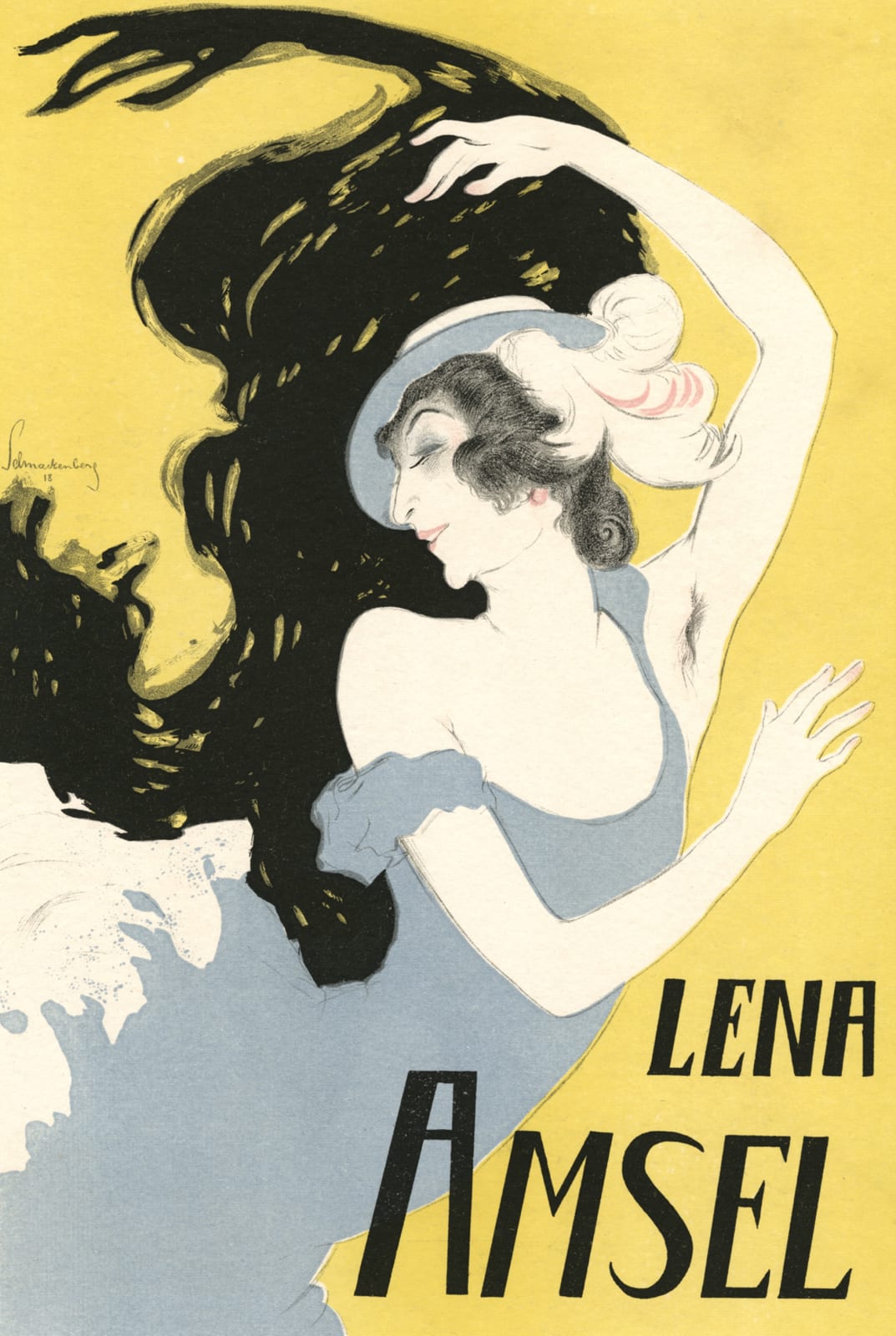 Walter Schnackenberg, Lena Amsel, 1920