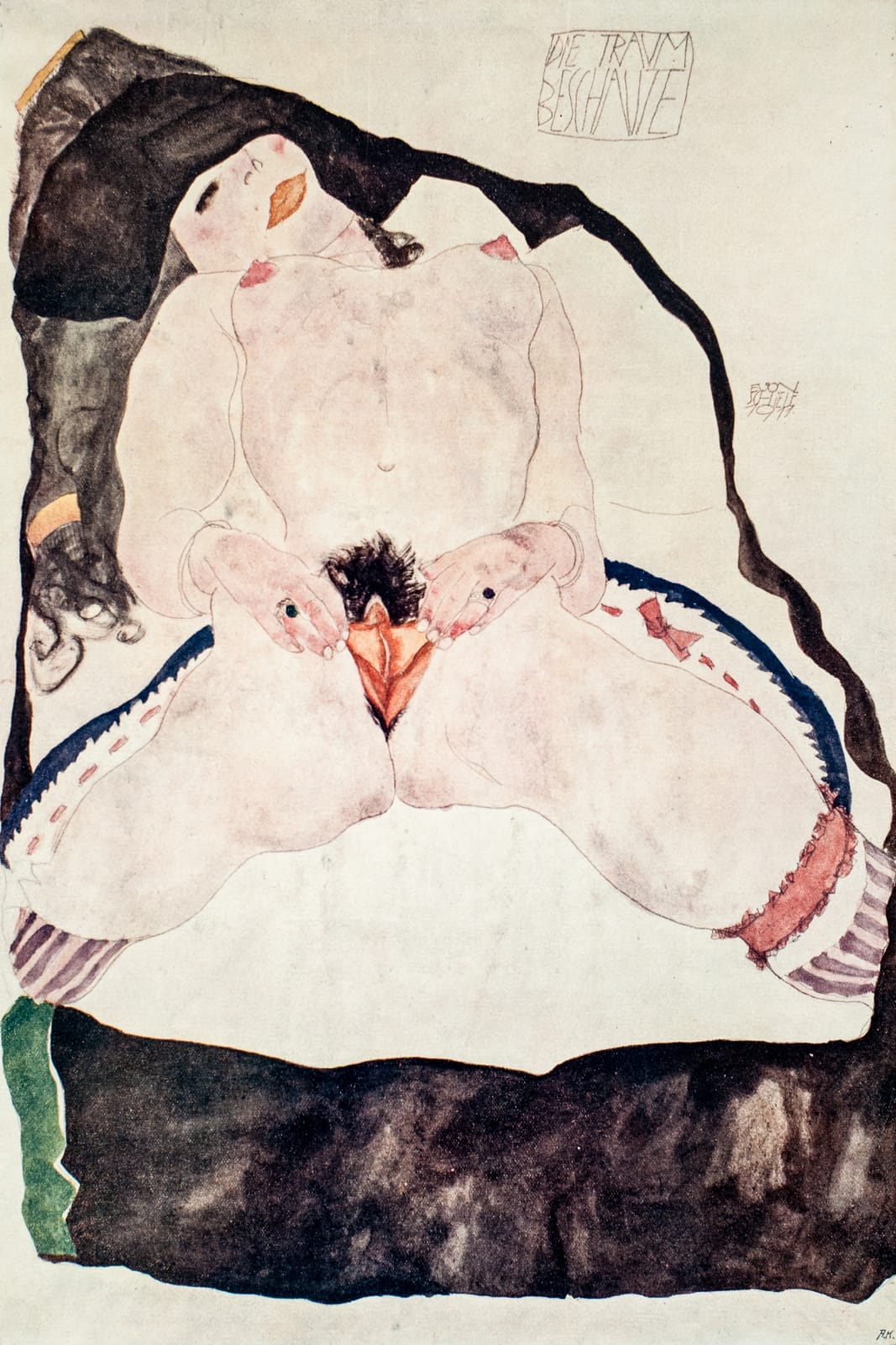 Egon Schiele, Observed in a Dream,  1920