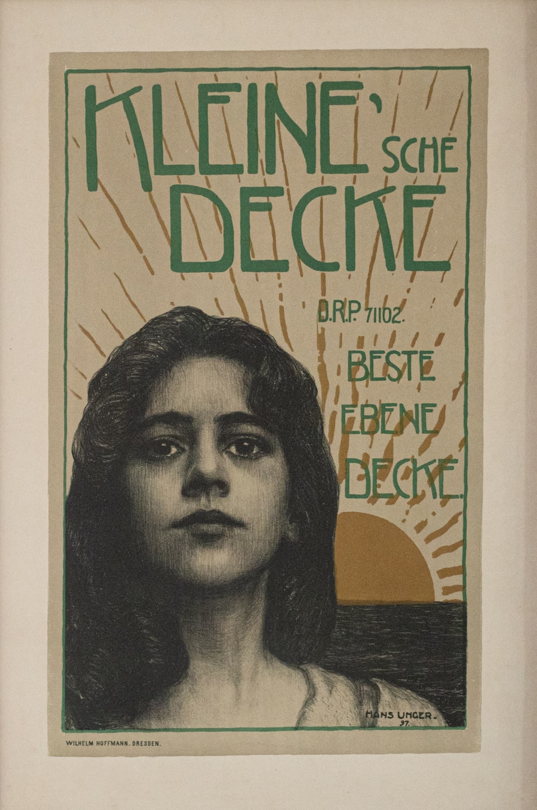 Hans Unger, Kleine'sche Decke, 1896