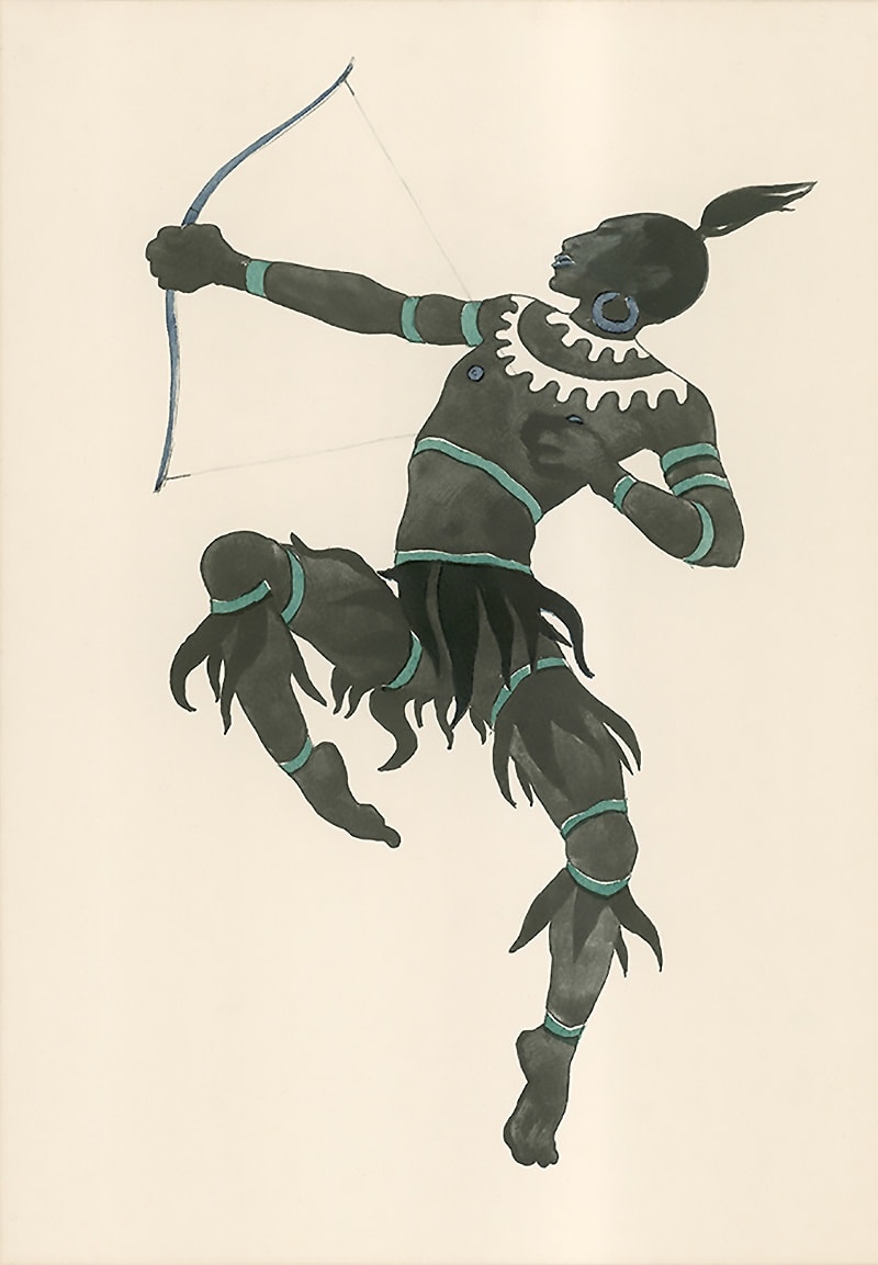 Walter Schnackenberg, Der Vogelfanger (The Bird Catcher),  1920