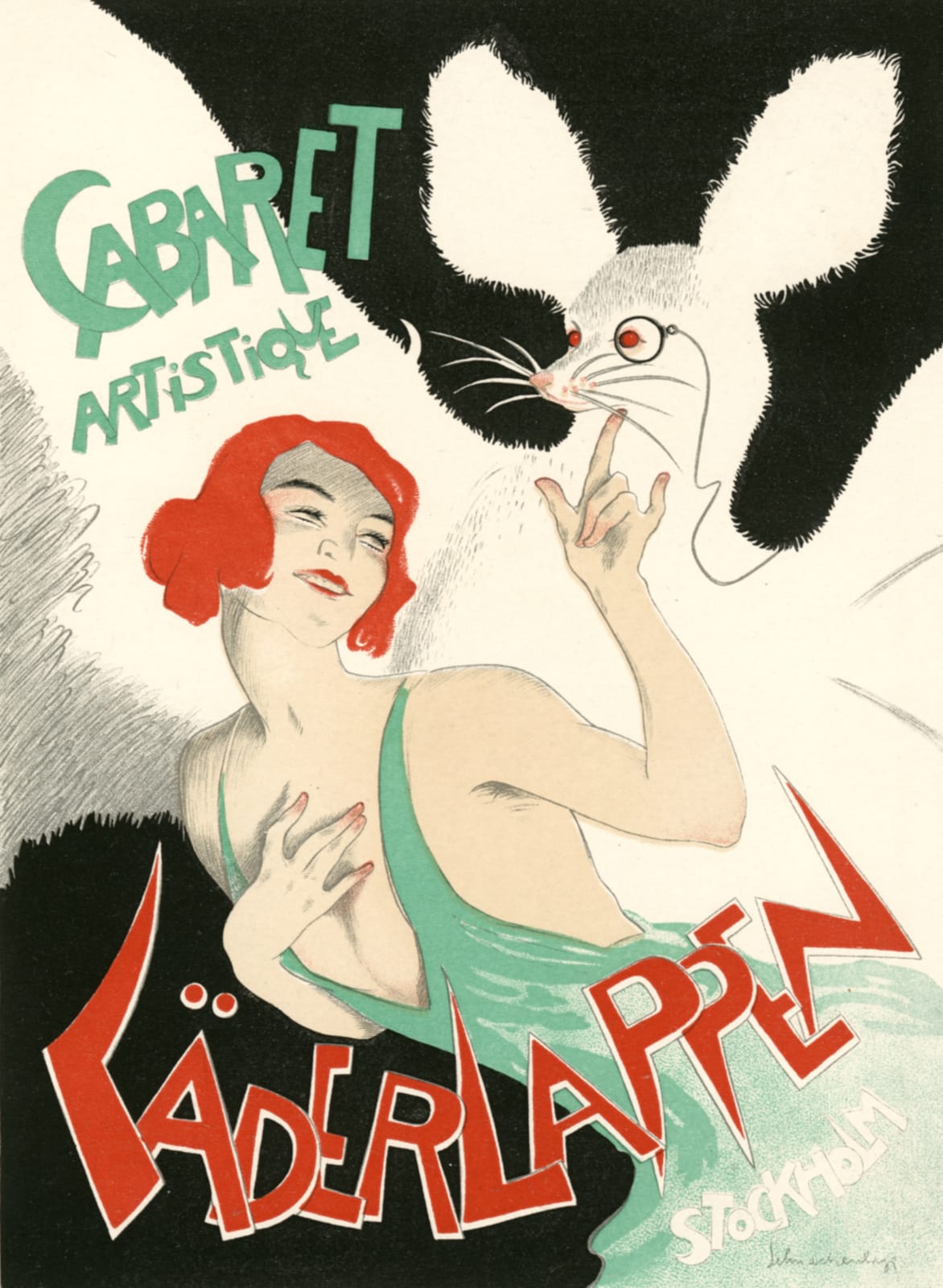 Walter Schnackenberg, Läderlappen, 1920