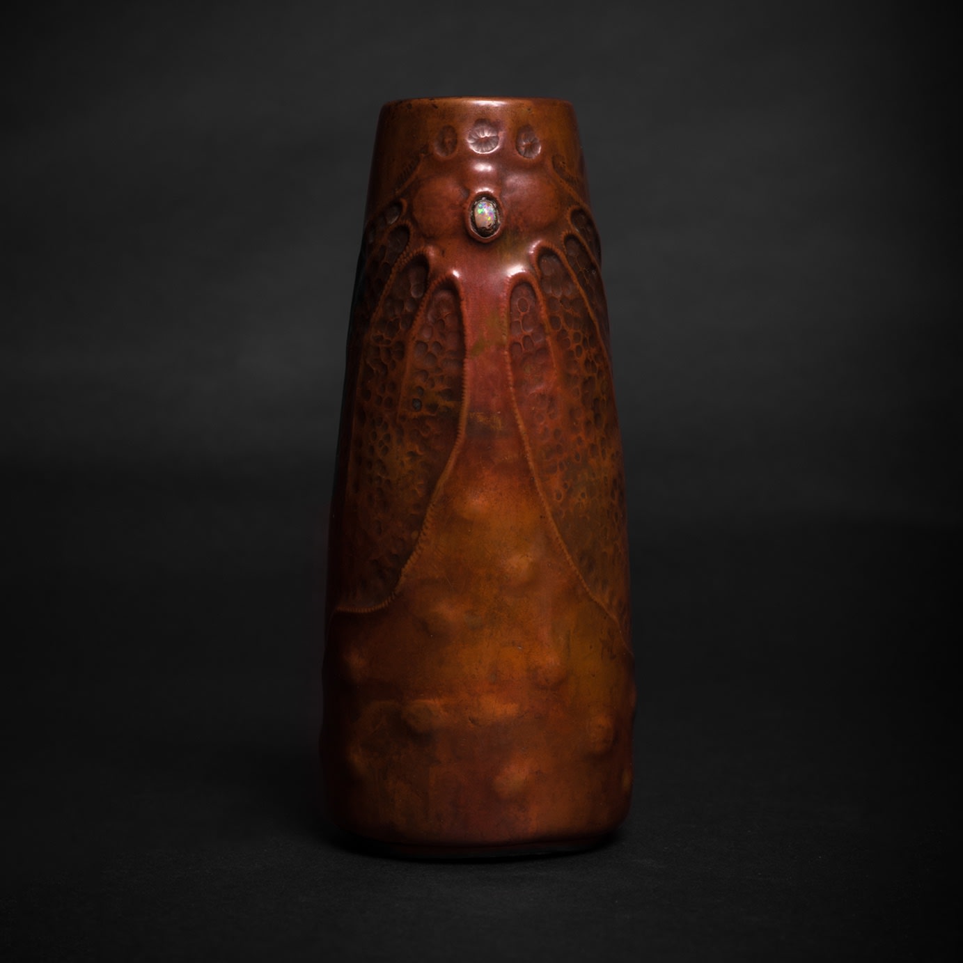 Ludwig Karl Maria Vierthaler, Cicada Vase,  c. 1906