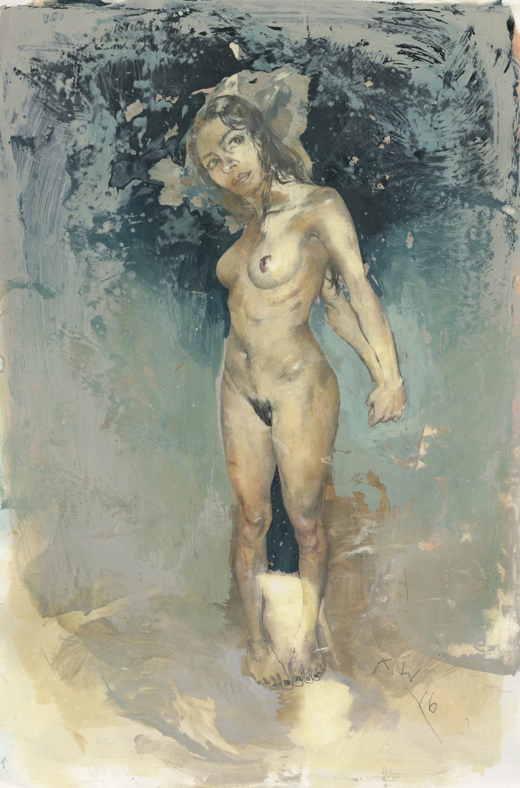 Kent Williams, Nebulous,  2016