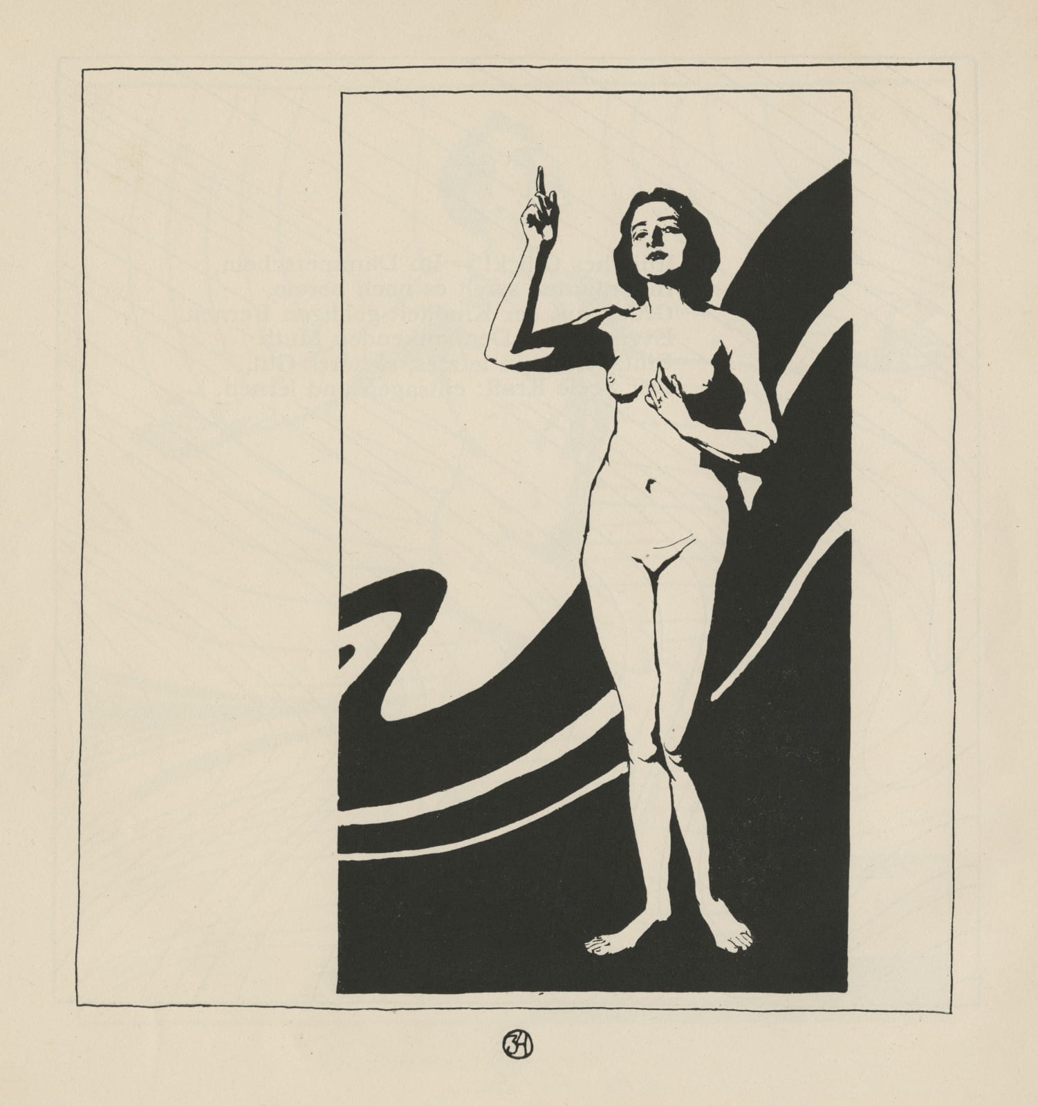 Ernst Stöhr, Untitled, pg #34,  1899