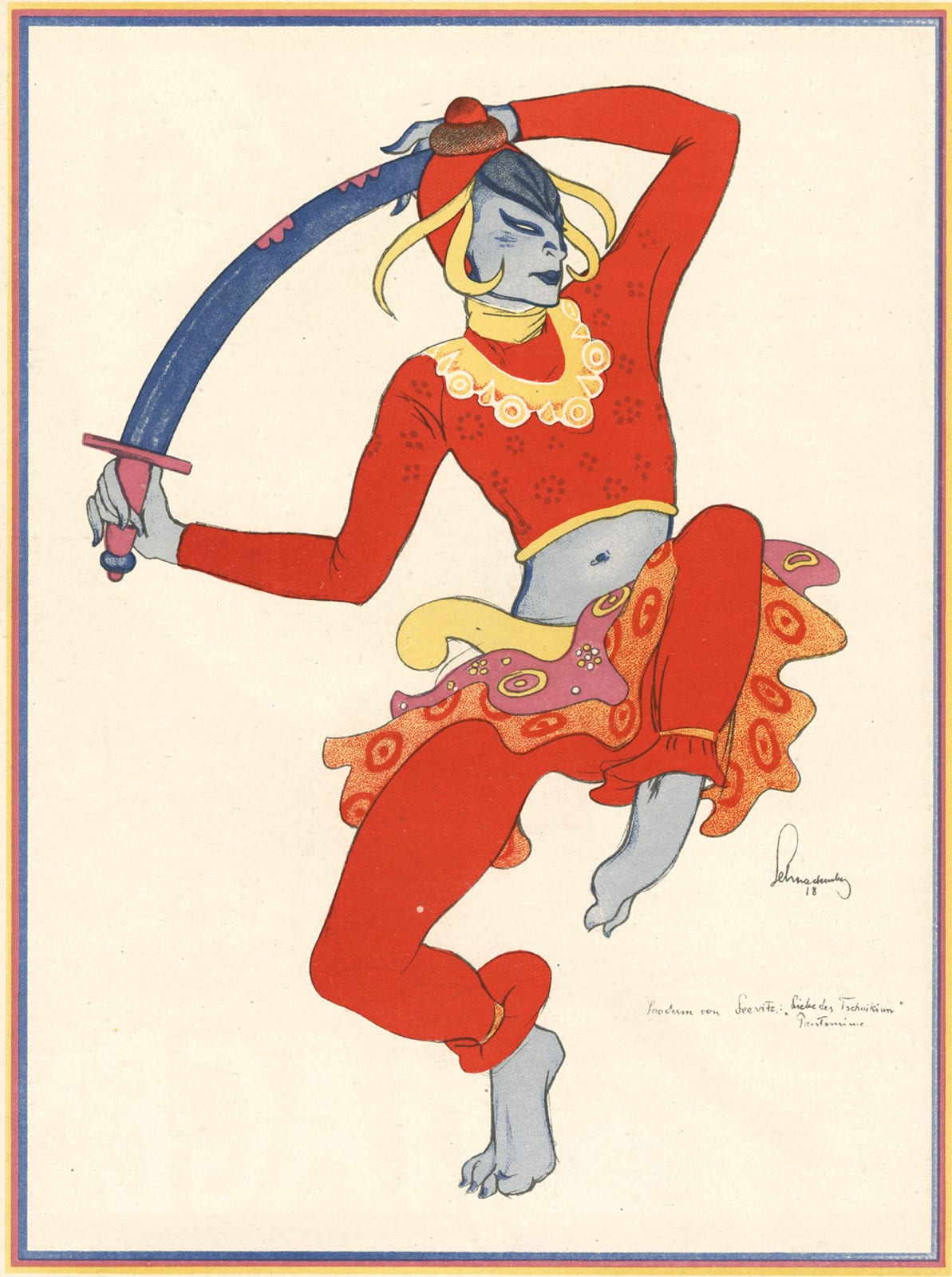 Walter Schnackenberg, Joachim von Seewitz, 1920