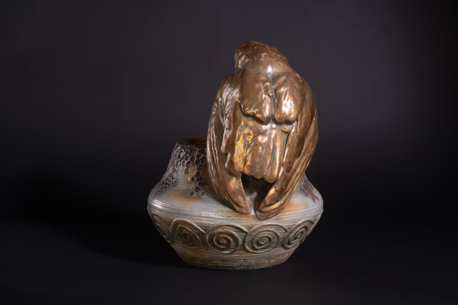 Amphora, Vase with Owl,  1900-1901