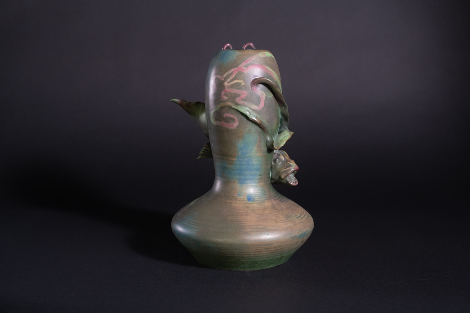 Amphora, Vase with Exotic Fish,  1900-1901