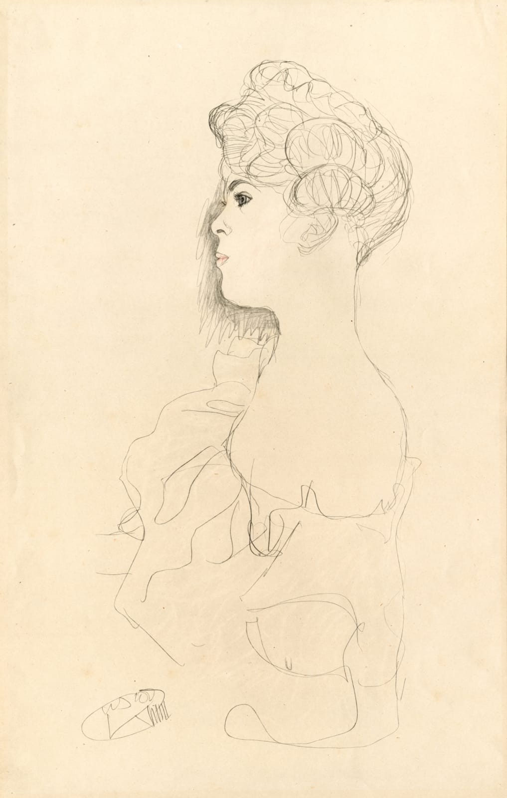 Gustav Klimt, Portrait of a Woman,  1919