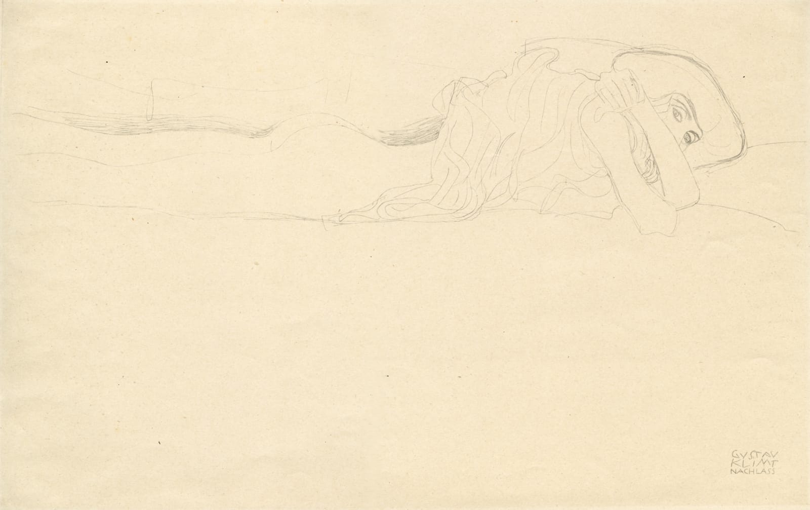 Gustav Klimt, Second Study for