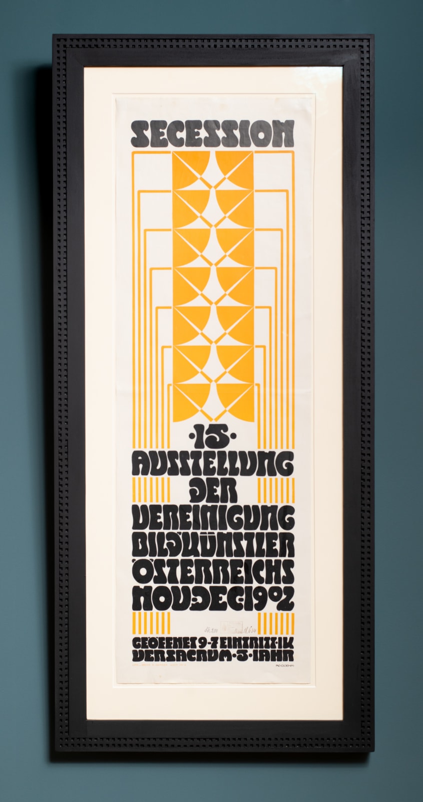 Adolf Michael Boehm, Poster for the 15th Exhibition of the Vienna Secession, 1902