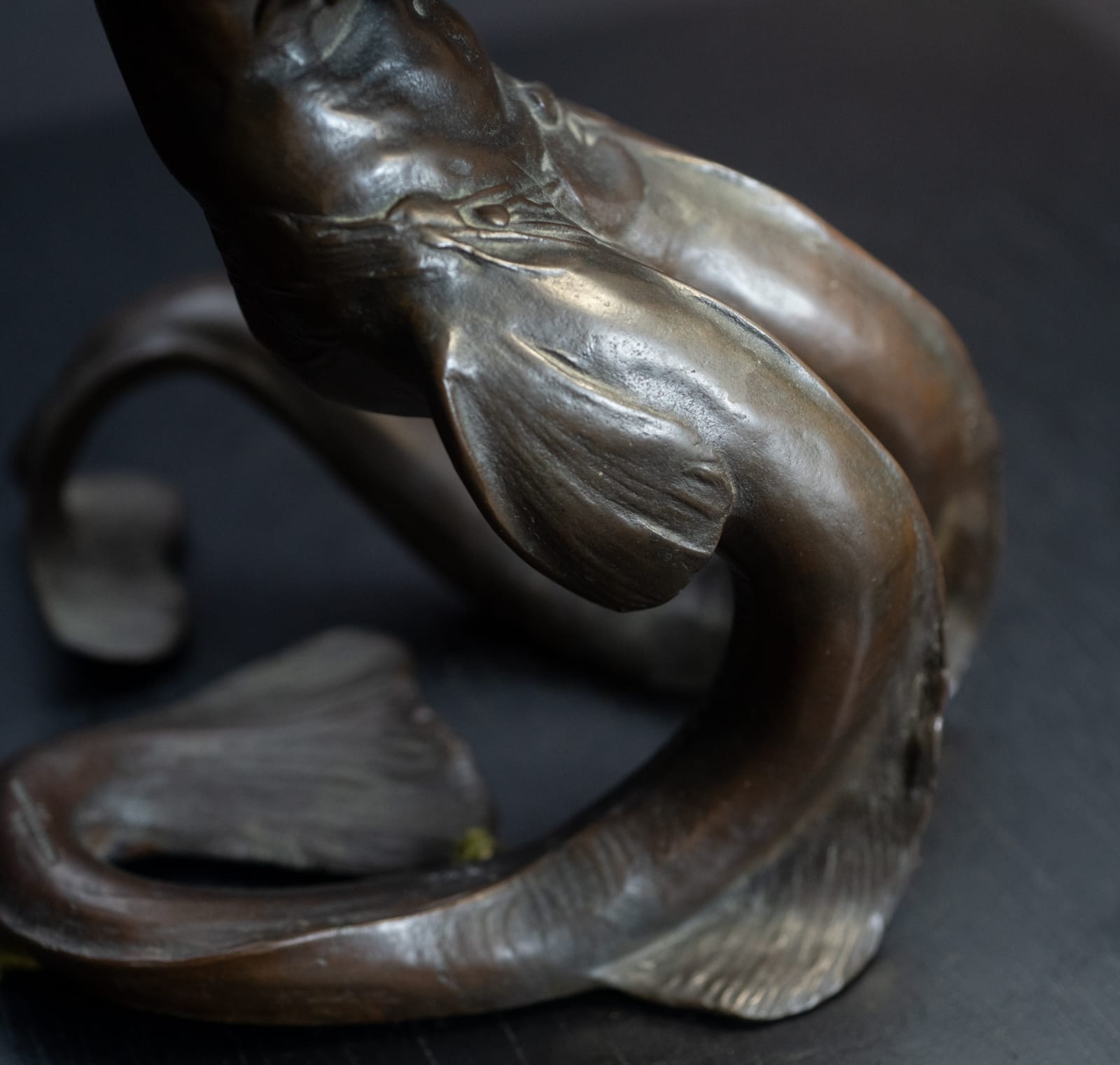 Gustav Gurschner,  Mermaid Shell Lamp,  c. 1904