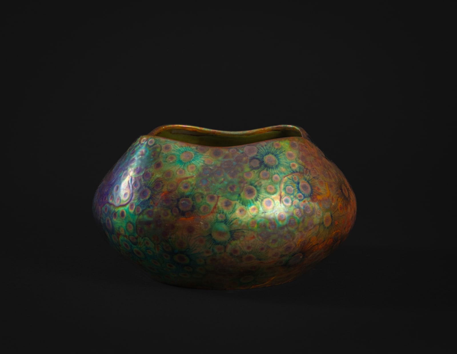 Zsolnay Pecs, Organism Bowl,  1900