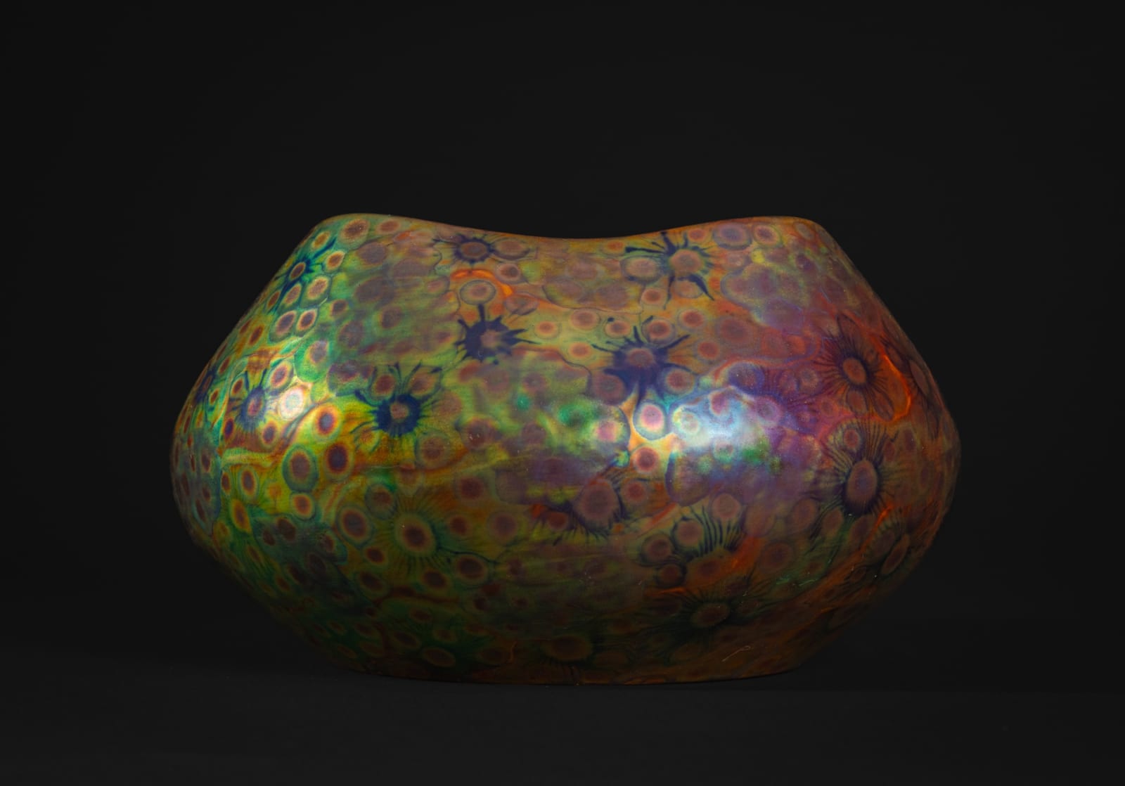 Zsolnay Pecs, Organism Bowl,  1900