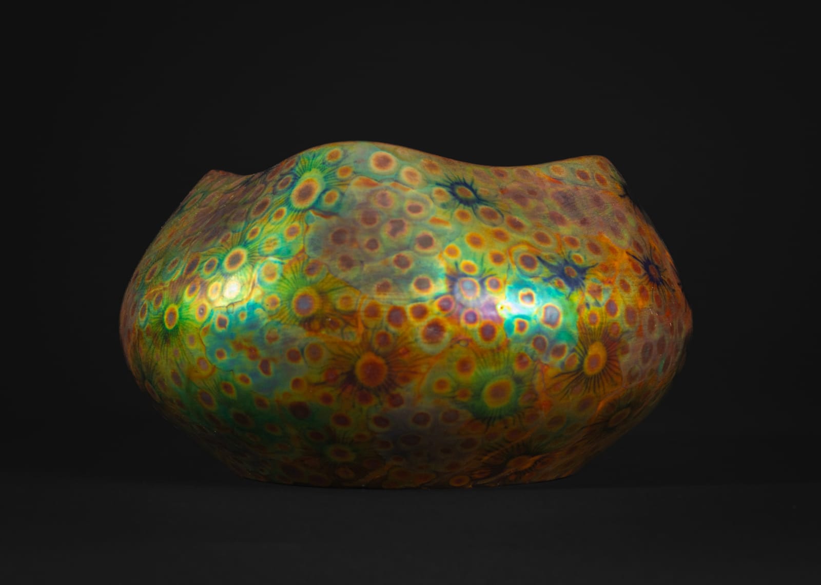 Zsolnay Pecs, Organism Bowl,  1900
