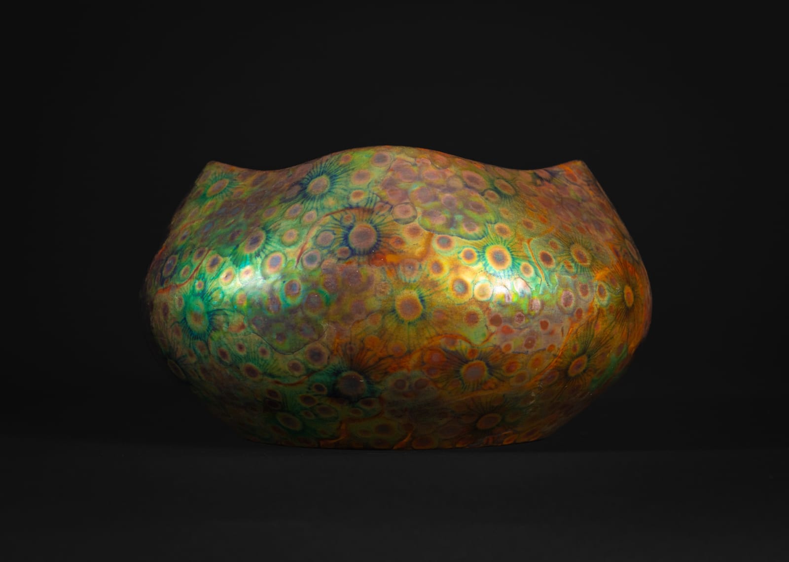 Zsolnay Pecs, Organism Bowl,  1900
