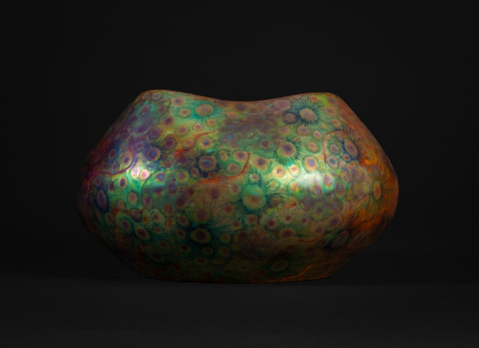 Zsolnay Pecs, Organism Bowl,  1900