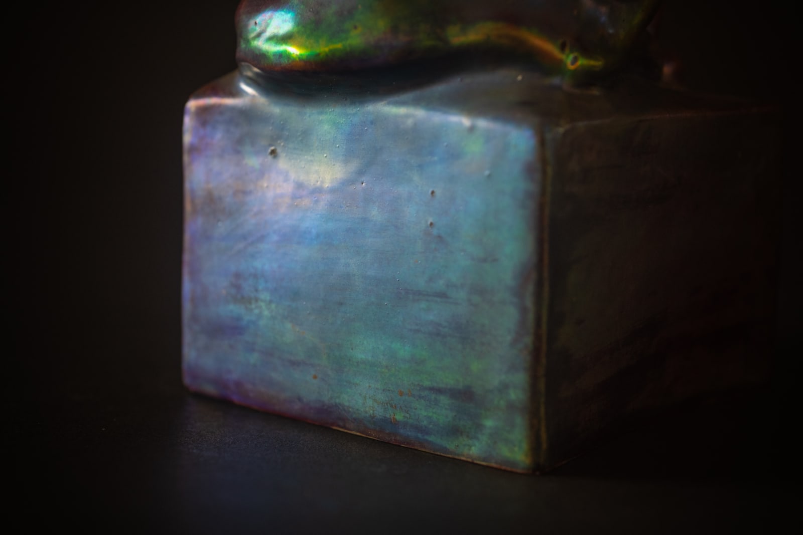 Zsolnay Pecs, Symbolist Cat,  1899-1900