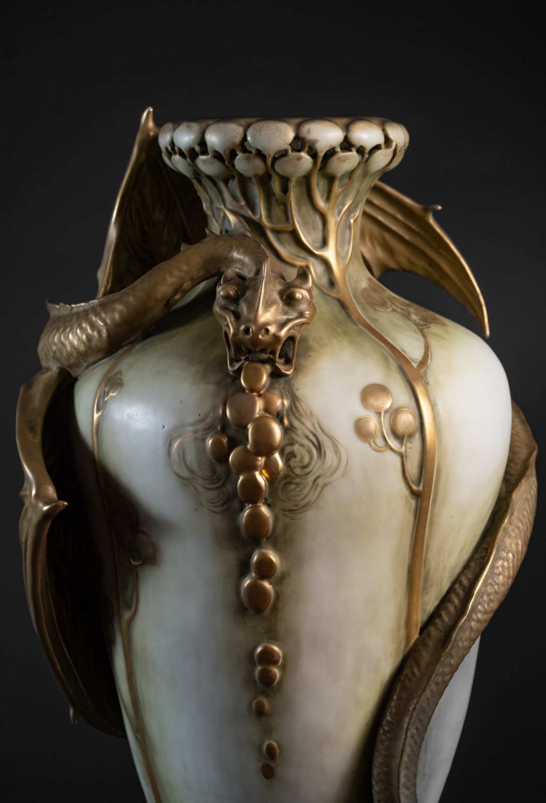 Amphora, Vase with Fiery Dragon,  1897-1898
