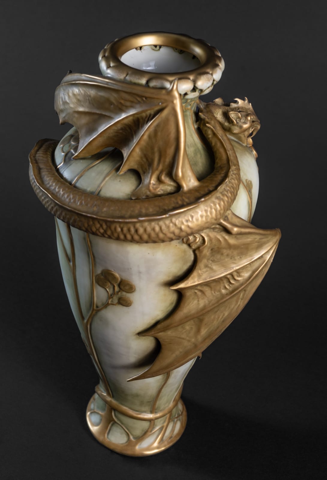 Amphora, Vase with Fiery Dragon,  1897-1898